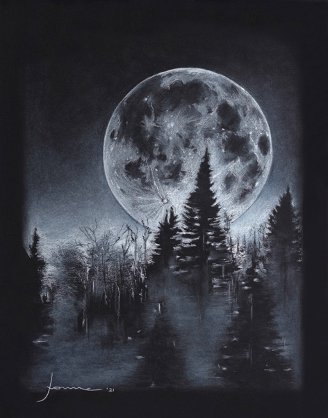 Full Moon | print