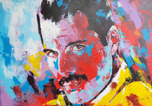 Freddie Mercury | schilderij 2018